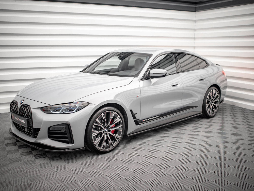 Side Skirts Diffusers V.1 BMW 4 Gran Coupe M-Pack / M440i G26 - Wayside Performance 