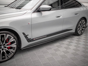 Side Skirts Diffusers V.1 BMW 4 Gran Coupe M-Pack / M440i G26 - Wayside Performance 