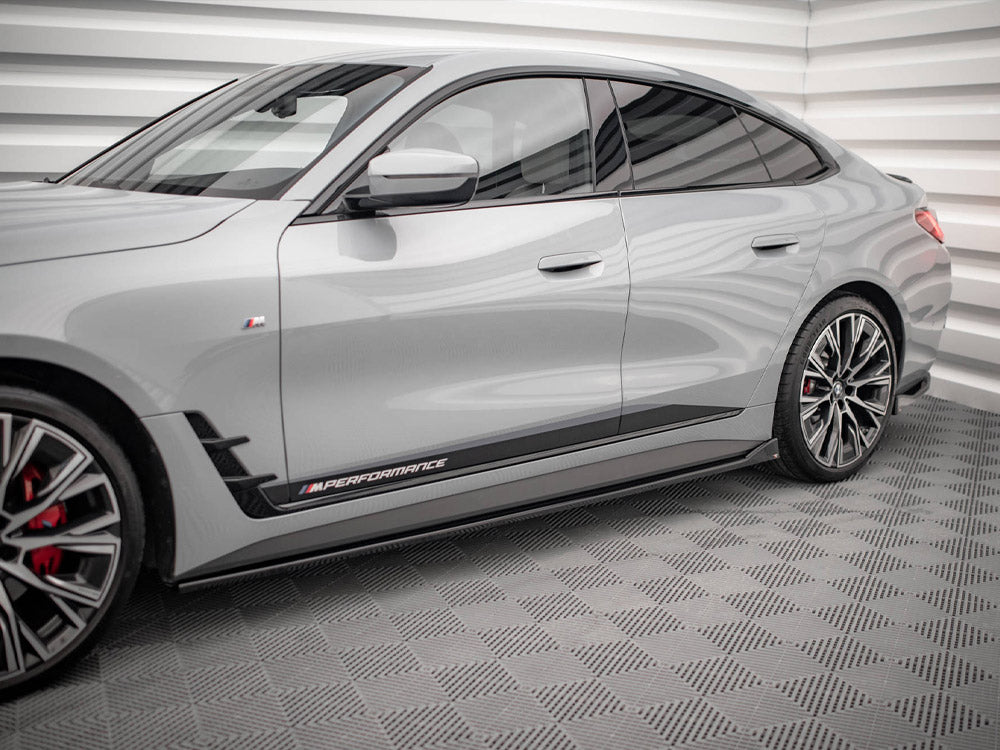Side Skirts Diffusers V.2 BMW 4 Gran Coupe M-Pack / M440i G26 - Wayside Performance 