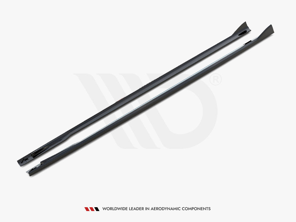 Side Skirts Diffusers V.2 BMW 4 Gran Coupe M-Pack / M440i G26 - Wayside Performance 
