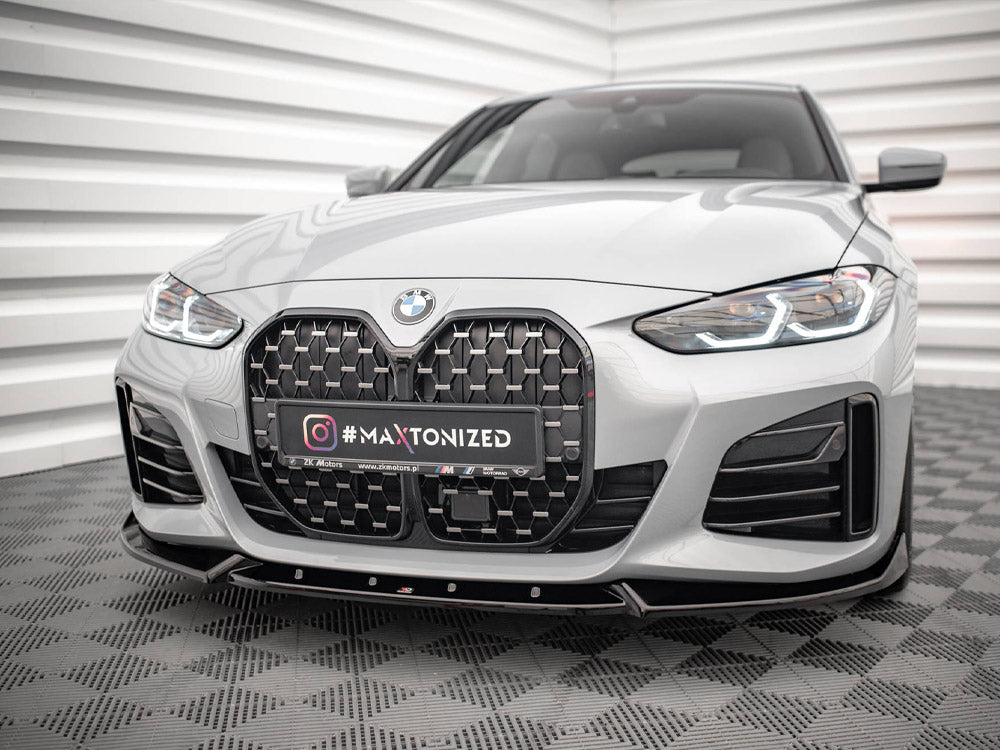 Front Splitter V.2 BMW 4 / i4 Gran Coupe M-Pack / M440i G26 - Wayside Performance 