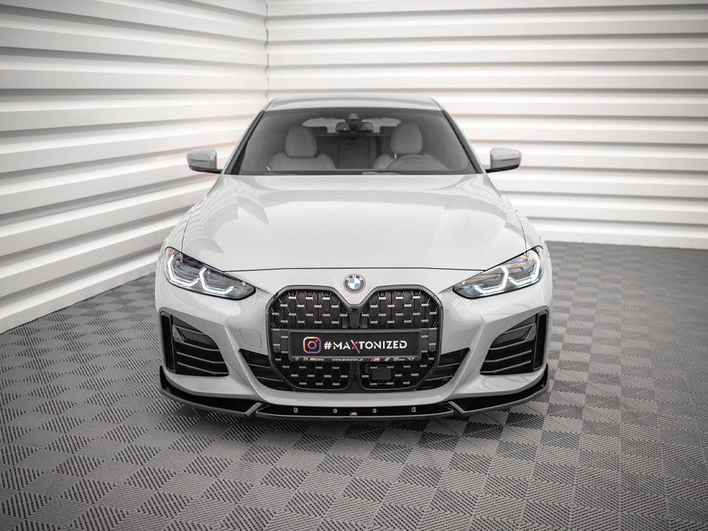 Front Splitter V.2 BMW 4 / i4 Gran Coupe M-Pack / M440i G26 - Wayside Performance 