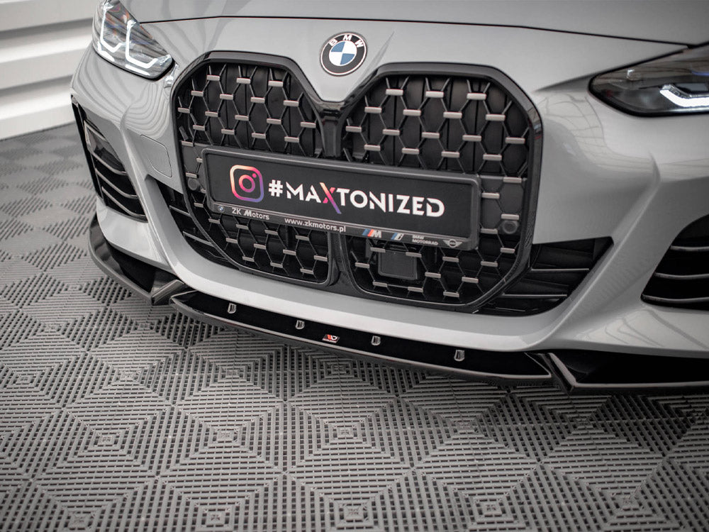Front Splitter V.2 BMW 4 / i4 Gran Coupe M-Pack / M440i G26 - Wayside Performance 