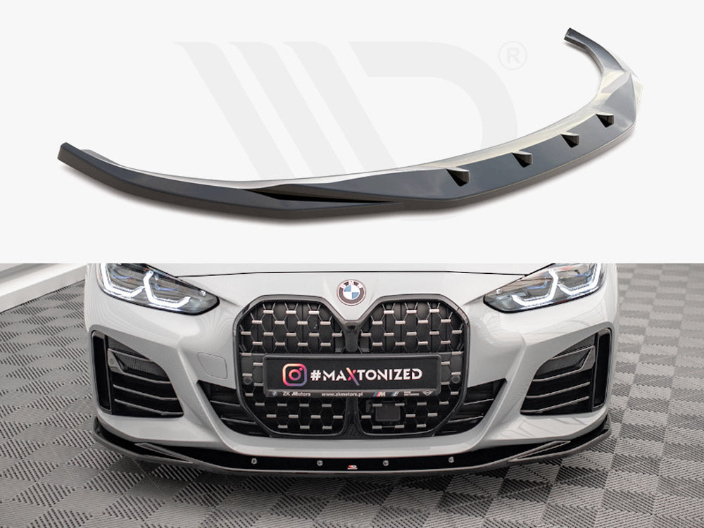 Front Splitter V.3 BMW 4 / i4 Gran Coupe M-Pack / M440i G26 - Wayside Performance 