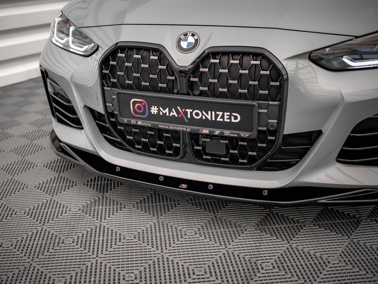 Front Splitter V.3 BMW 4 / i4 Gran Coupe M-Pack / M440i G26 - Wayside Performance 