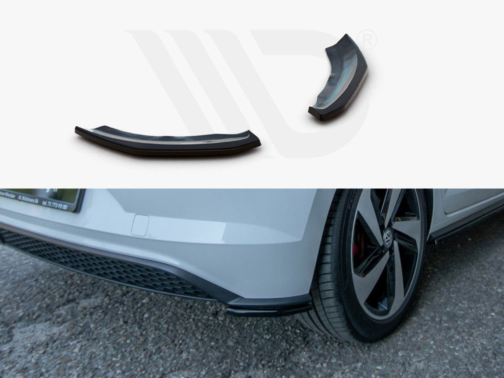 Rear Side Splitters Vw Polo Mk6 Gti (2017-2021) - Wayside Performance 