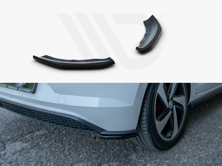 Rear Side Splitters Vw Polo Mk6 Gti (2017-2021) - Wayside Performance 
