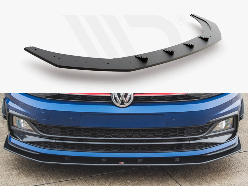 Maxton Racing Front Splitter Vw Polo Gti Mk6 (2017-) - Wayside Performance 