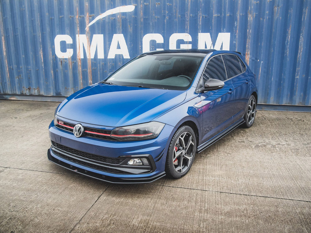 Maxton Racing Front Splitter Vw Polo Gti Mk6 (2017-) - Wayside Performance 