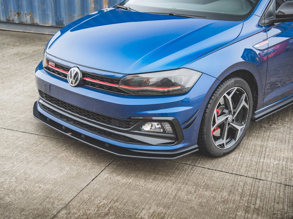 Maxton Racing Front Splitter Vw Polo Gti Mk6 (2017-) - Wayside Performance 