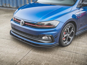 Maxton Racing Front Splitter Vw Polo Gti Mk6 (2017-) - Wayside Performance 