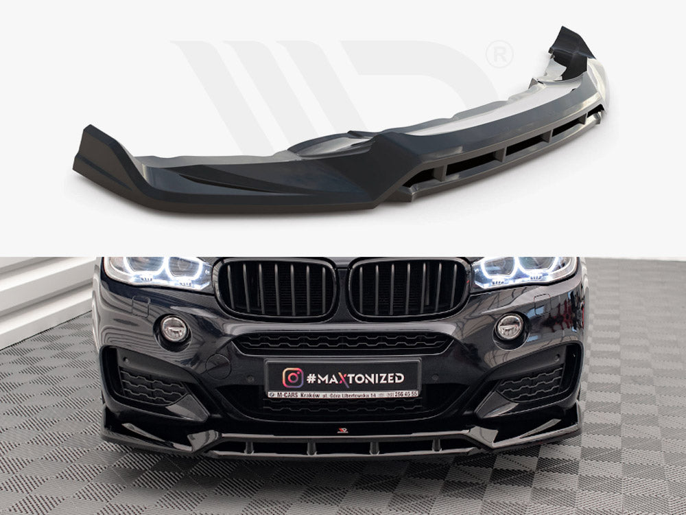 Front Splitter V.3 BMW X6 M Sport F16 - Wayside Performance 