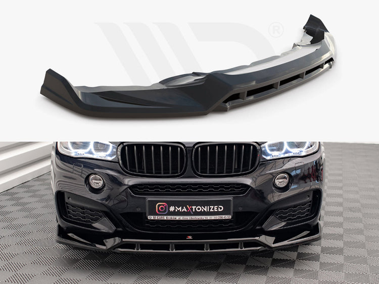 Front Splitter V.3 BMW X6 M Sport F16 - Wayside Performance 