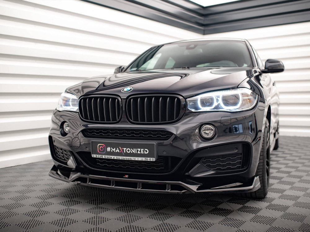 Front Splitter V.3 BMW X6 M Sport F16 - Wayside Performance 