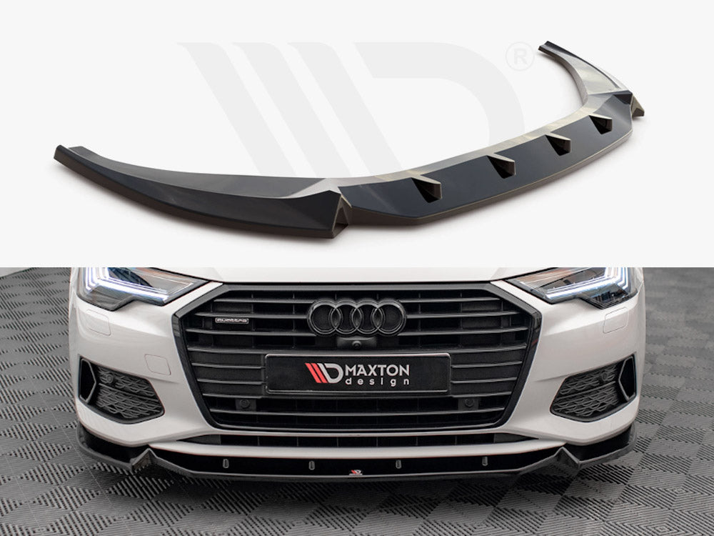 Front Splitter V.2 Audi A6 C8 - Wayside Performance 