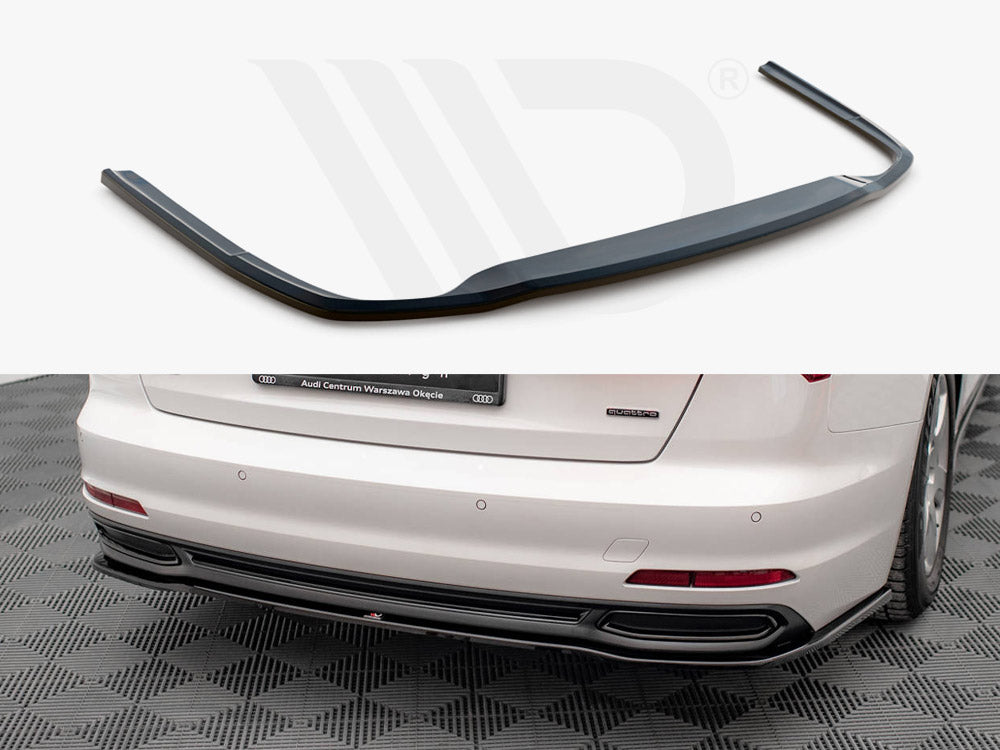 Central Rear Splitter Audi A6 C8 - Wayside Performance 