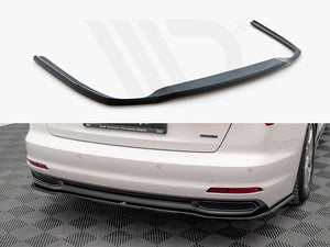 Central Rear Splitter Audi A6 C8 - Wayside Performance 
