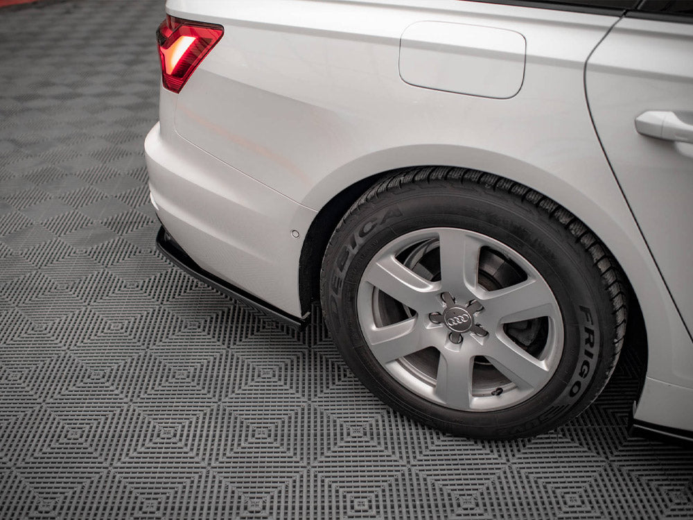 Central Rear Splitter Audi A6 C8 - Wayside Performance 
