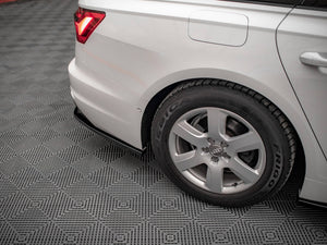 Central Rear Splitter Audi A6 C8 - Wayside Performance 