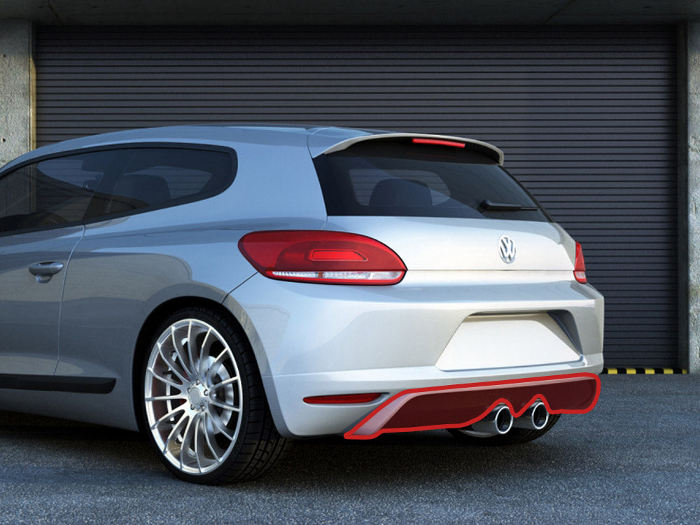 Rear Diffuser VW Scirocco Standard (Scirocco R Look) - Wayside Performance 