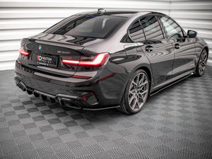 Street PRO Rear Side Splitters V.2 BMW M340i / M-Pack G20 / G21 - Wayside Performance 