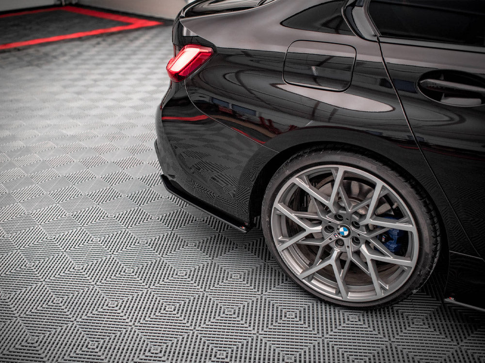 Street PRO Rear Side Splitters V.2 BMW M340i / M-Pack G20 / G21 - Wayside Performance 