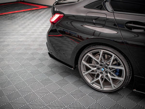 Street PRO Rear Side Splitters V.2 BMW M340i / M-Pack G20 / G21 - Wayside Performance 