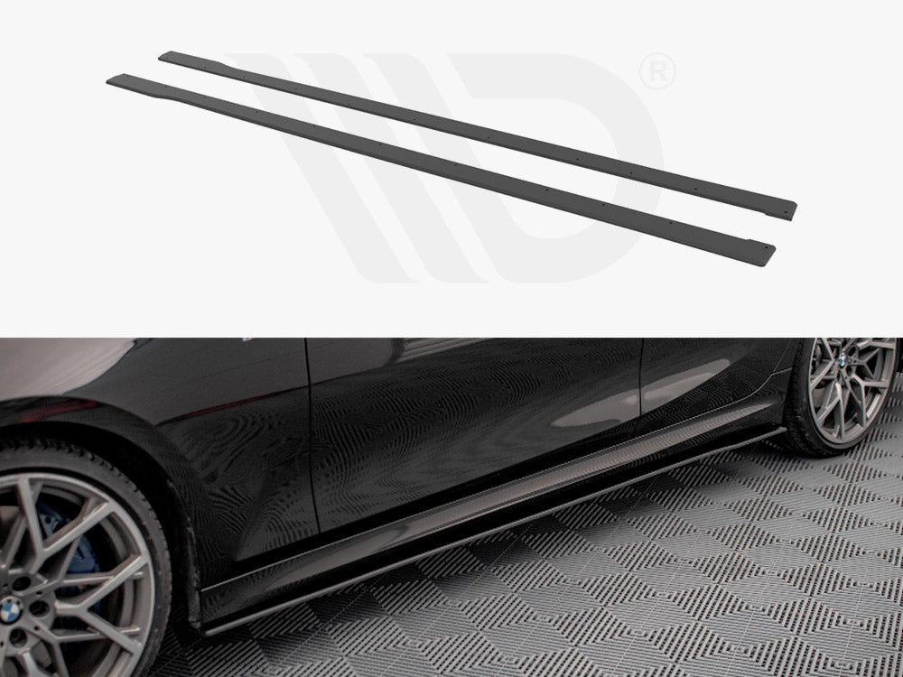 Street PRO Side Skirts Diffusers BMW 3 M-Pack G20 / G21 - Wayside Performance 