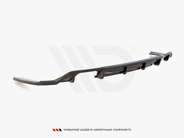 Central Rear Splitter (Vertical Bars) BMW 2 M-Pack F22 - Wayside Performance 