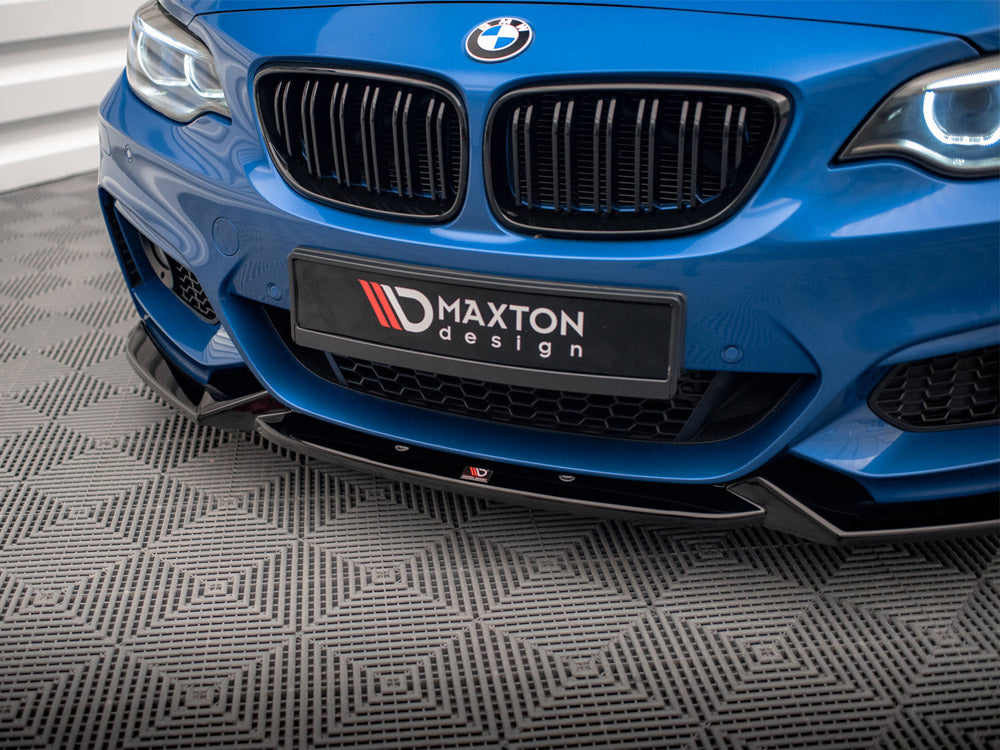 Front Splitter V.2 BMW 2 M-Pack F22 - Wayside Performance 