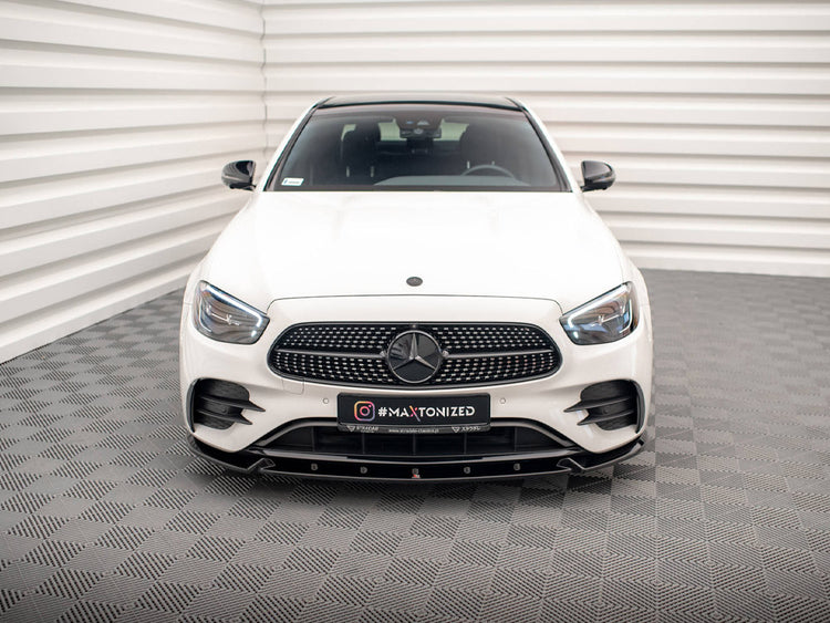Front Splitter V.2 Mercedes E AMG Line W213 Facelift - Wayside Performance 