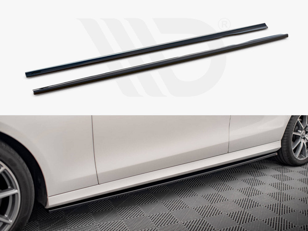 Side Skirts Diffusers Mercedes E AMG Line W213 Facelift - Wayside Performance 