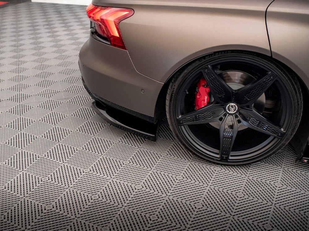 Rear Side Splitters V.2 Audi e-Tron GT / RS GT Mk1 - Wayside Performance 