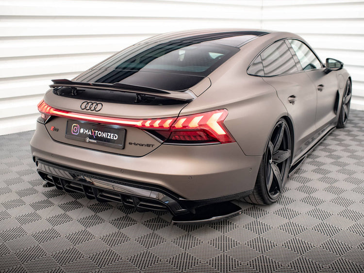 Rear Side Splitters V.1 Audi e-Tron GT / RS GT Mk1 - Wayside Performance 