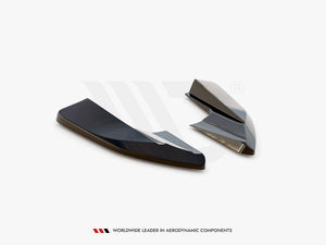 Rear Side Splitters V.1 Audi e-Tron GT / RS GT Mk1 - Wayside Performance 