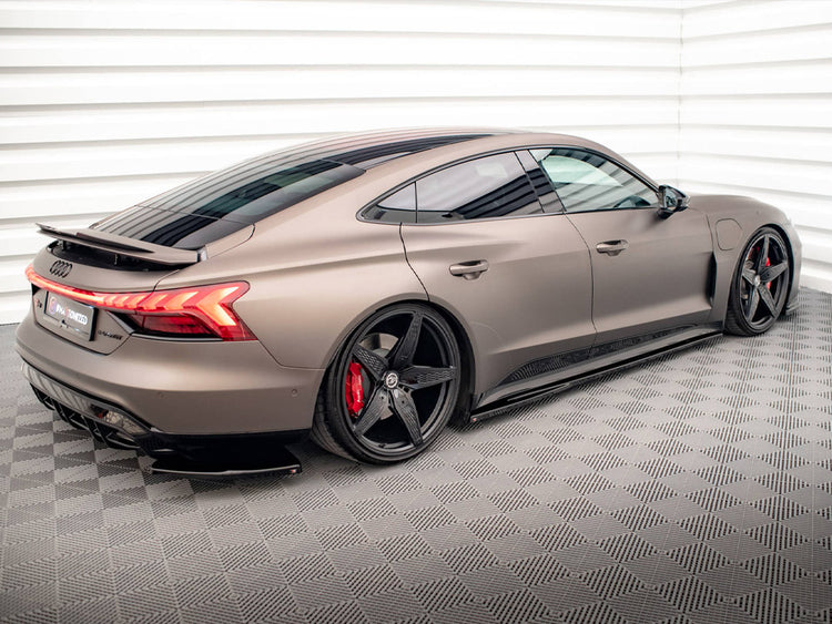 Side Skirts Diffusers V.1 Audi e-Tron GT / RS GT Mk1 - Wayside Performance 