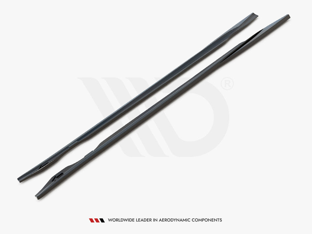 Side Skirts Diffusers V.1 Audi e-Tron GT / RS GT Mk1 - Wayside Performance 