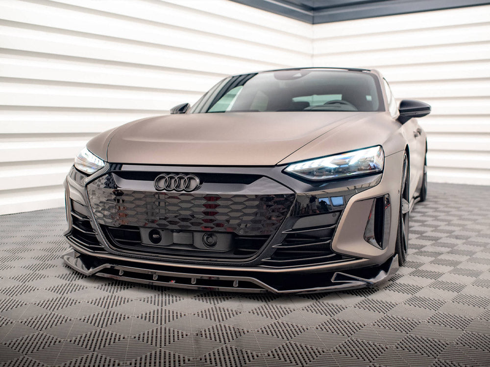 Front Splitter V.2 Audi e-Tron GT / RS GT Mk1 - Wayside Performance 