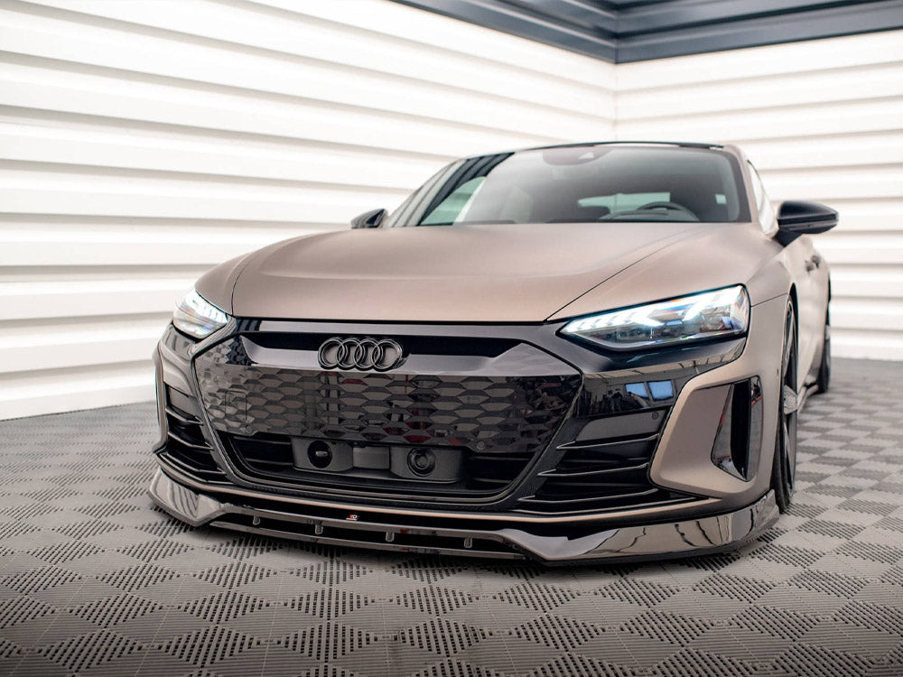 Front Splitter V.3 Audi e-Tron GT / RS GT Mk1 - Wayside Performance 