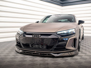 Front Splitter V.3 Audi e-Tron GT / RS GT Mk1 - Wayside Performance 