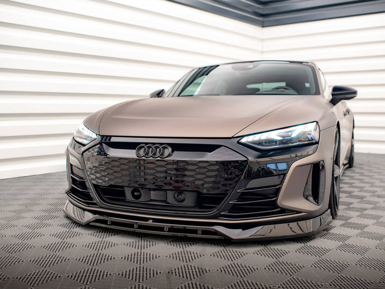 Front Splitter V.3 Audi e-Tron GT / RS GT Mk1 - Wayside Performance 