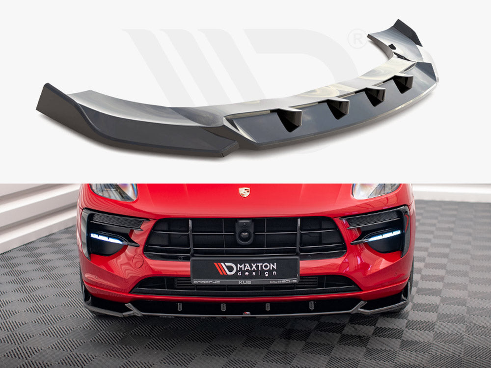 Front Splitter V.1 Porsche Macan Mk1 Facelift - Wayside Performance 