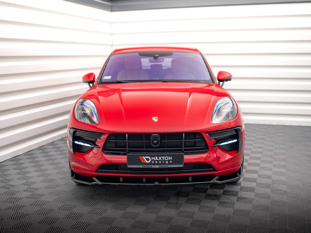 Front Splitter V.1 Porsche Macan Mk1 Facelift - Wayside Performance 