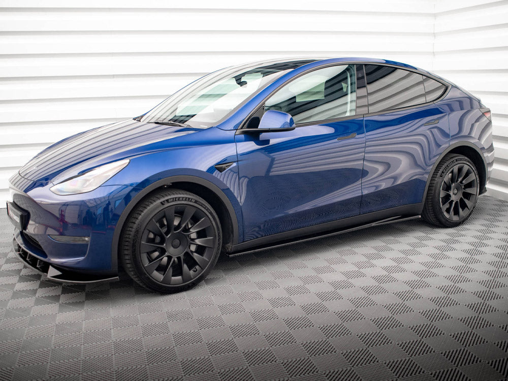Side Skirts Diffusers V.1 Tesla Model Y - Wayside Performance 