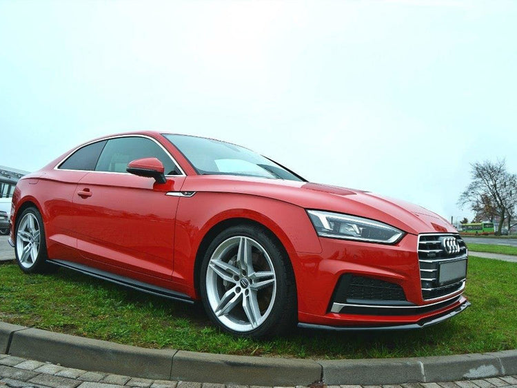 Maxton Design Front Splitter V.2 Audi S5 / A5 S-line F5 Coupe / Sportback (2016-) - Wayside Performance 