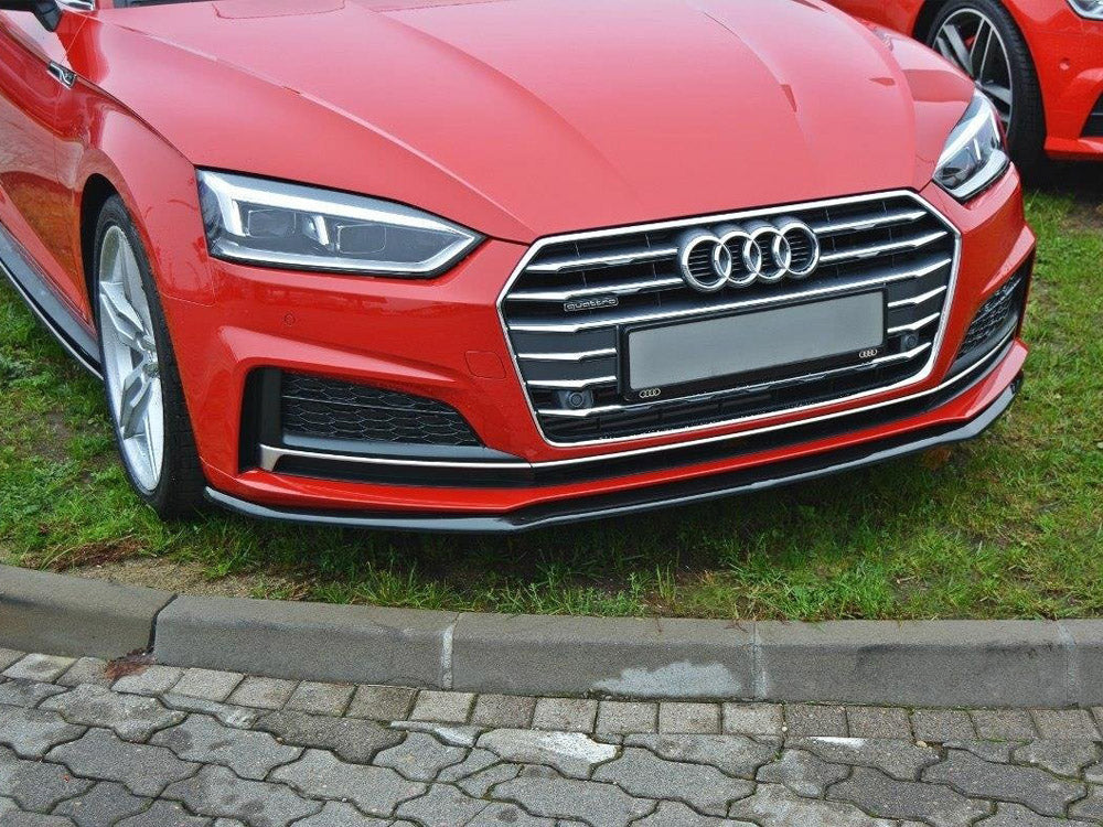 Maxton Design Front Splitter V.2 Audi S5 / A5 S-line F5 Coupe / Sportback (2016-) - Wayside Performance 