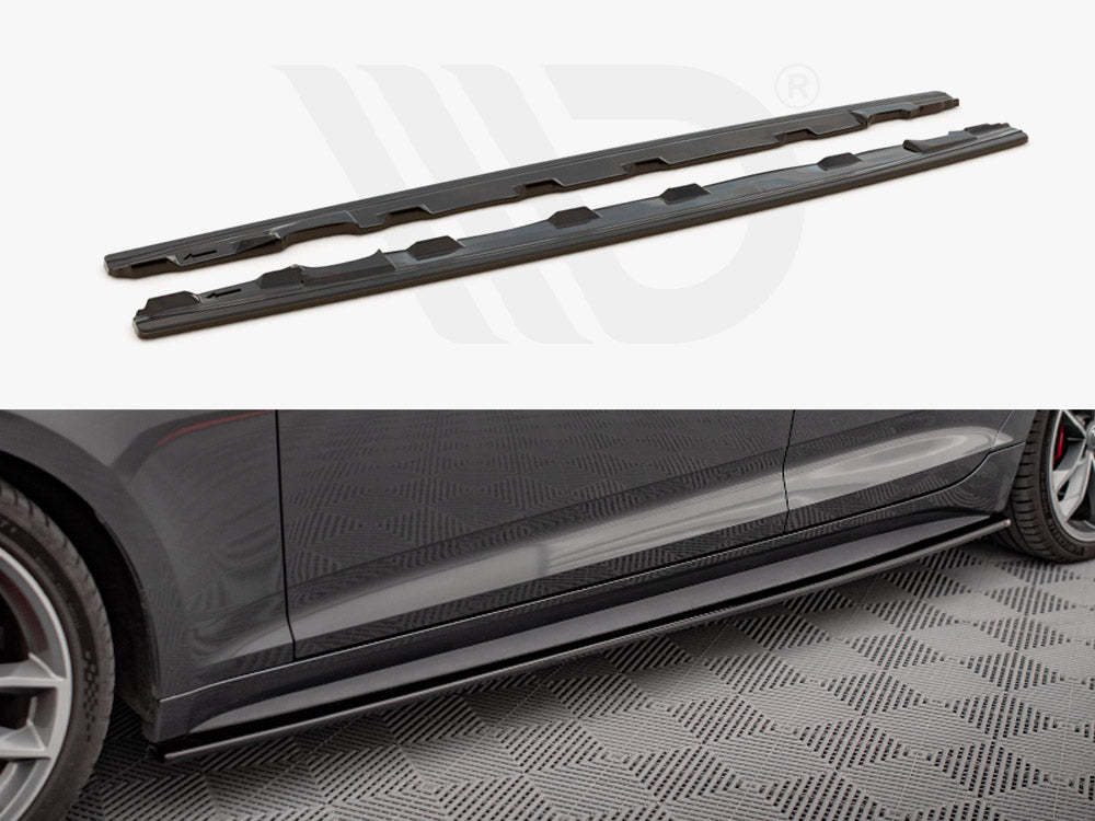 Maxton Design Side Skirts Diffusers Audi S5 / A5 S-line F5 Sportback - Wayside Performance 