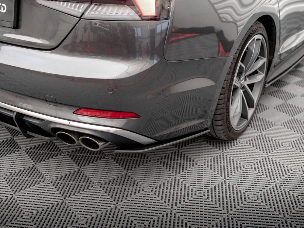 Maxton Design Street Pro Rear Side Splitters Audi S5 Sportback F5 - Wayside Performance 