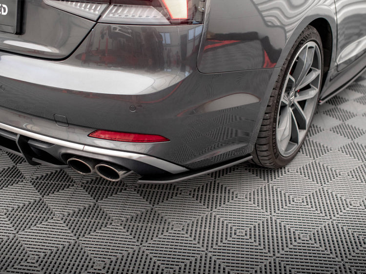 Maxton Design Street Pro Rear Side Splitters Audi S5 Sportback F5 - Wayside Performance 