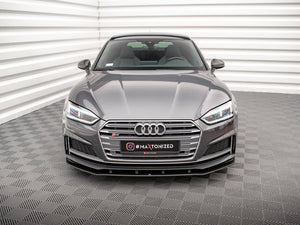 Maxton Design Street Pro Front Splitter Audi A5 S-line / S5 Coupe / Sportback F5 - Wayside Performance 